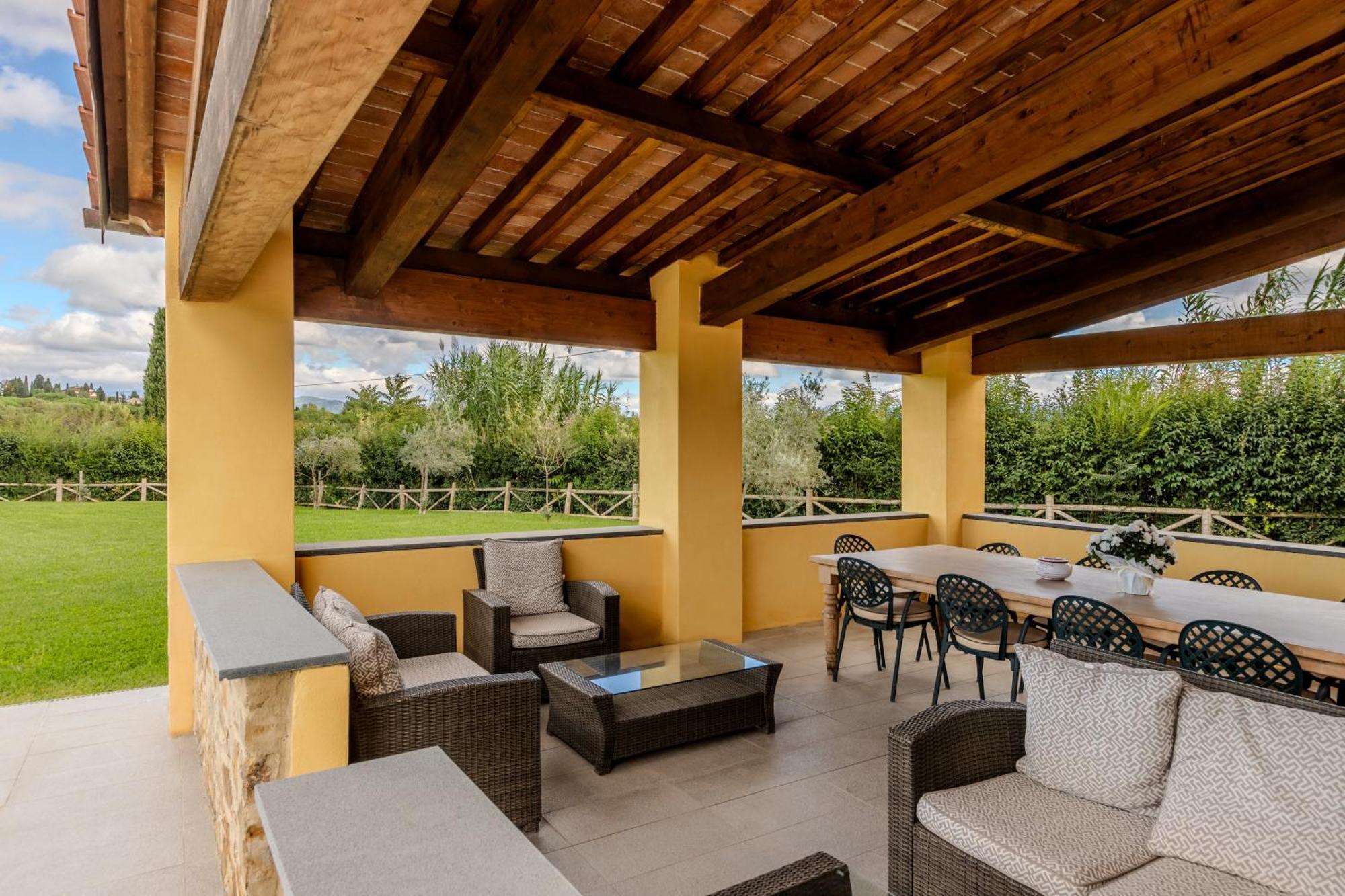 วิลล่า โตโลเม โฮเทล แอนด์ รีสอร์ต ฟลอเรนซ์ ภายนอก รูปภาพ The Pergola